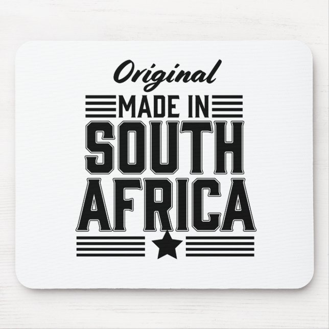 Original aus Südafrika Mousepad (Vorne)