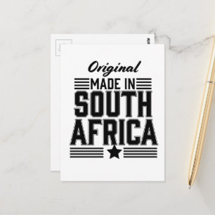 Original aus Südafrika Postkarte
