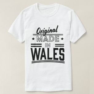 Original aus Wales hergestellt T-Shirt