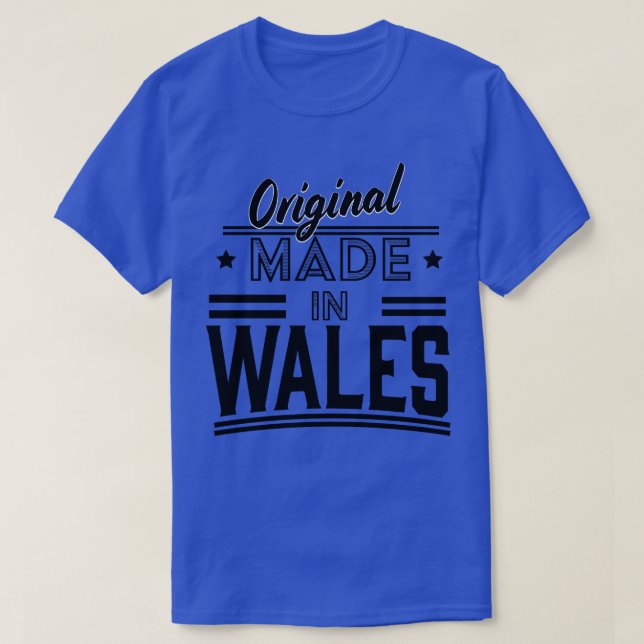 Original aus Wales T-Shirt (Design vorne)