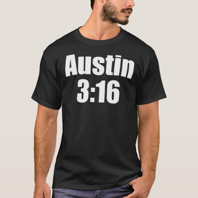 Original Austin 316 Stone Cold Steve Austin Inspir T-Shirt (Vorderseite)