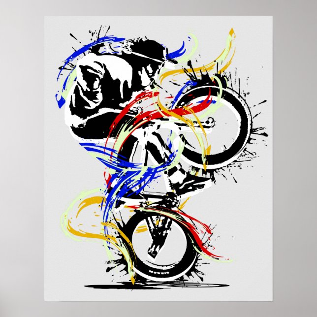Original Bmx Flatland | Poster Bmx (Devant)