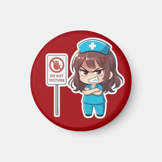 Original Chibi Nurse 2.0 - Focus Mode Magnet (Vorne)