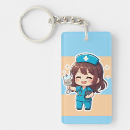 Original Chibi Nurse 2.0 - Heilende Energie Schlüsselanhänger