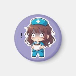 Original Chibi Nurse 2.0 - Total Burnout Magnet