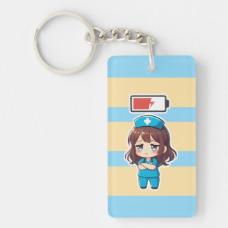 Original Chibi Nurse 3.0 - Machtlos Schlüsselanhänger