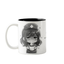 Original Chibi Nurse - Kaffee mit Müdigkeit