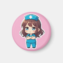 Original Chibi Nurse - Professional Calm