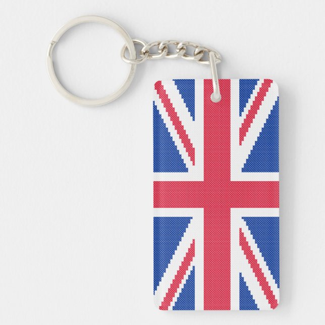 Original cross-stitch design Union Jack (Devant)