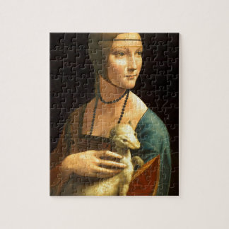 Original Da vinci Malerin Lady mit Ermine