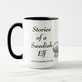 Original Darcy & Dawn mug STORIES OF A SWEDISH ELF Tasse