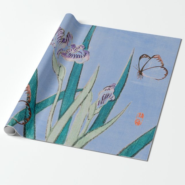 ORIGINAL DESIGN IRIS Wrapping Paper Geschenkpapier (Ungerollt)