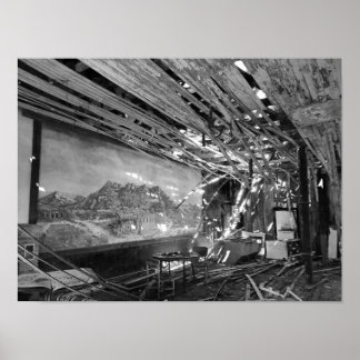 Original digitales Foto - der Gleeson Saloon Poster