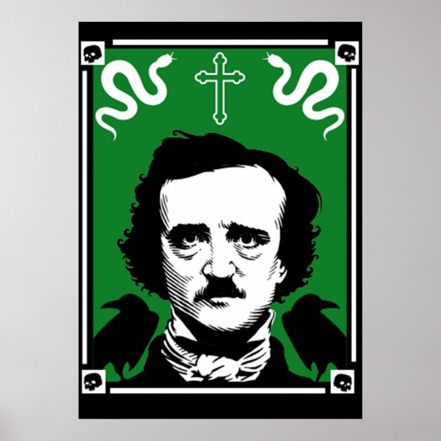 Original Edgar Allan Poe     Poster (Vorne)