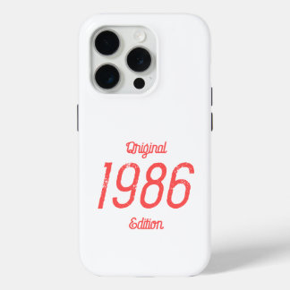 Original Edition 1986 Case-Mate iPhone Hülle