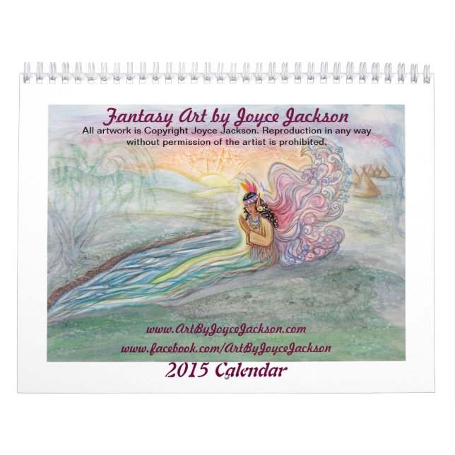 Original Fantasy Art von Joyce Jackson Calendar Kalender (Titelbild)