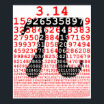 Original farbige Zahl pi Tag mathematisches Symbol Poster<br><div class="desc">Original farbige Zahl pi Tag mathematisches Symbol</div>