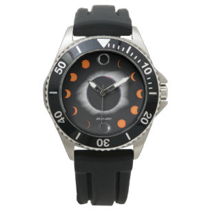 Original-Fotografien von Great American Eclipse Armbanduhr