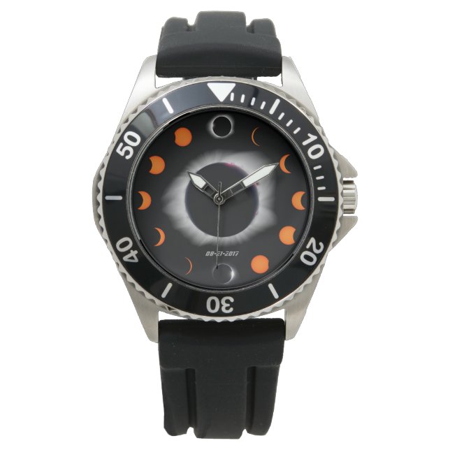 Original-Fotografien von Great American Eclipse Armbanduhr (Vorderseite)