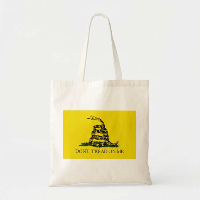 Original Gadsden-Flag Tragetasche (Vorne)