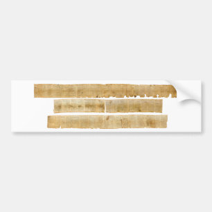 ORIGINAL Great Isaiah Scroll Dead Sea Scrolls Autoaufkleber