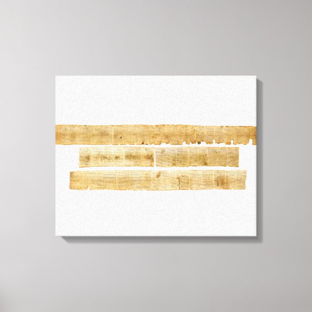 ORIGINAL Great Isaiah Scroll Dead Sea Scrolls Leinwanddruck (Vorderseite)