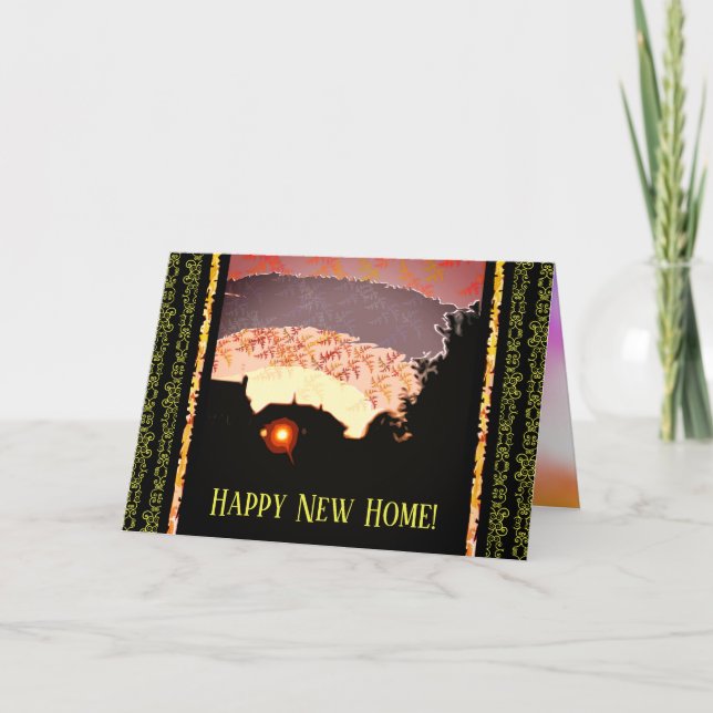 Original Happy New Home Faire-part (Devant)