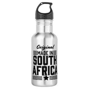 Original hergestellt in Südafrika Edelstahlflasche