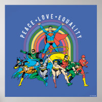 Original Justice League - Peace, Liebe, Gleichheit