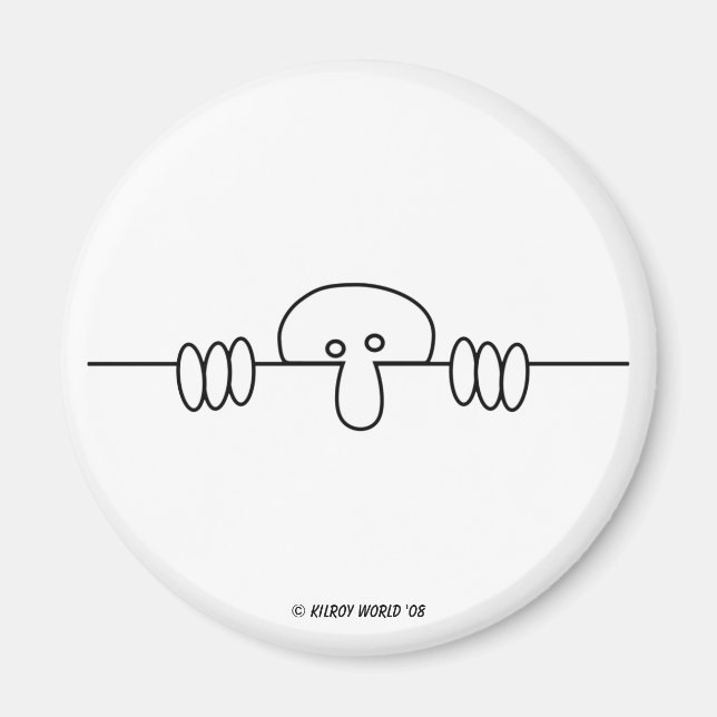 Original Kilroy Magnet (Devant)