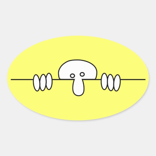 Original Kilroy Oval Aufkleber (Vorderseite)