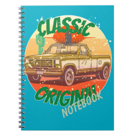 Original klassischer Vintage-Pickup Notizblock
