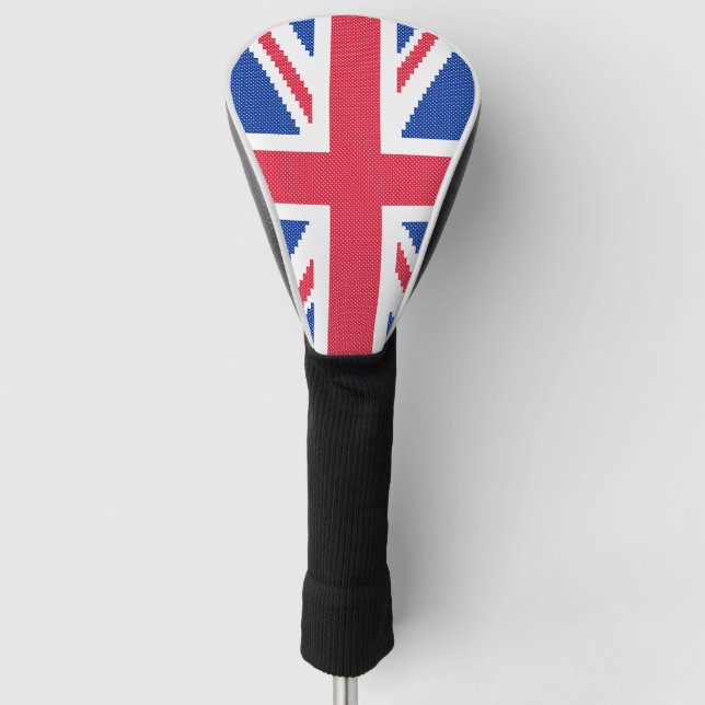 Original Kreuzstich-Designbuchse Golf Headcover (Vorderseite)