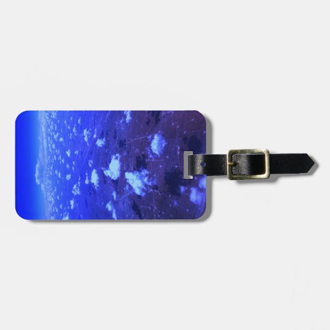 Original Kunst: "Der höhere Schafswander" Gepäckanhänger (Vorderseite horizontal)