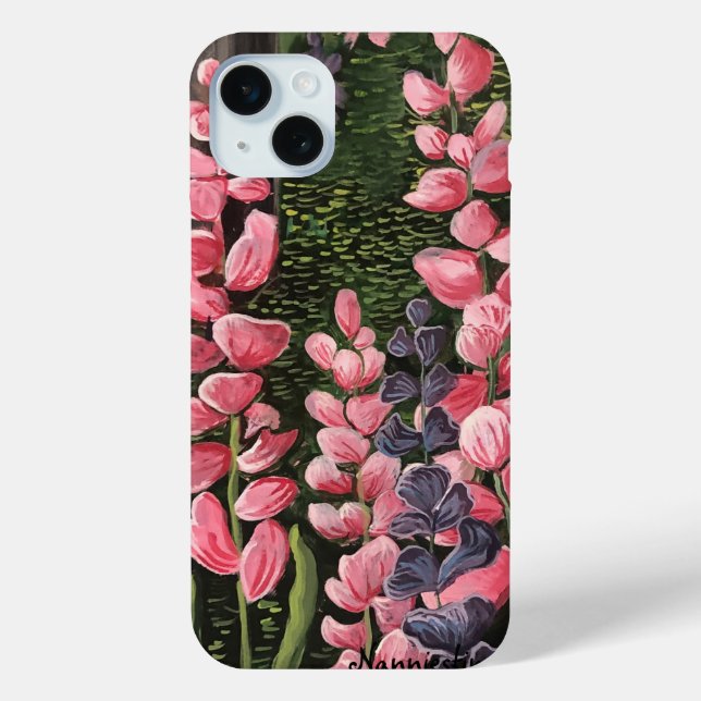 Original Kunst Wildblumen Case-Mate iPhone Hülle (Rückseite)