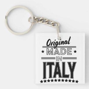 Original Made in Italy-Logo Schlüsselanhänger