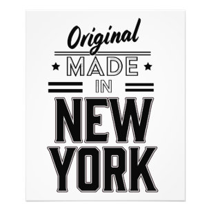 Original Made in New York Logo Fotodruck