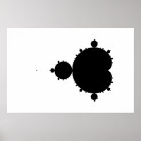 Original Mandelbrot Set 01 - Poster Fractal