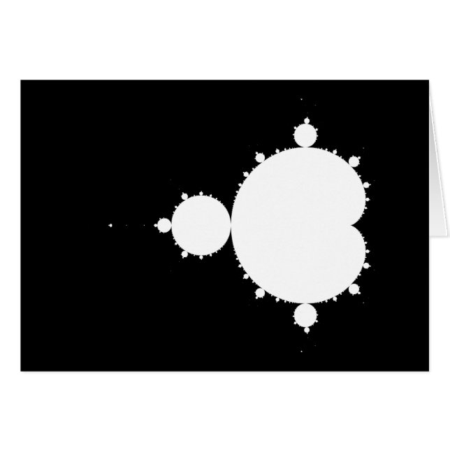 Original Mandelbrot Set 02 - Carte Fractal (Devant horizontal)