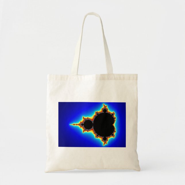 Original Mandelbrot Set 03 - Fraktal Tragetasche (Vorne)