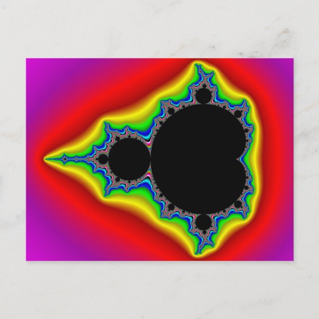 Original Mandelbrot Set 04 - Carte Postale Fractal (Devant)