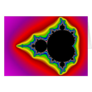 Original Mandelbrot Set 04 - Fraktal Card