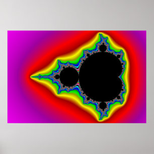 Original Mandelbrot Set 04 - Fraktal Poster