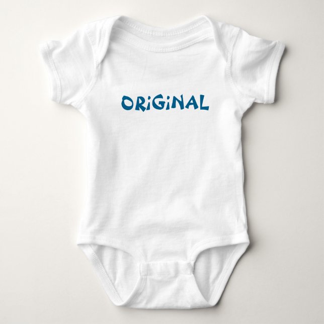 ORiGiNAL (© Mira) Baby Bodysuit Baby Strampler (Vorderseite)