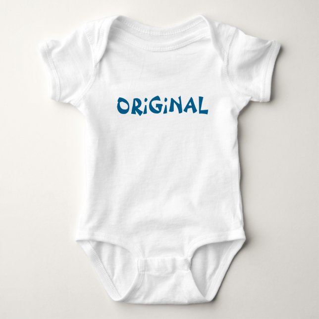 ORiGiNAL (© Mira) Baby Bodysuit Strampler (Vorderseite)
