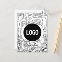 Original Modern Line Artwork & Your Logo