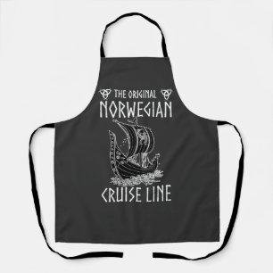 Original Norwegische Kreuzfahrtlinie - Nostalgisch Schürze