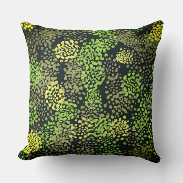 Original Oil Spot Throw Kissen (Vorderseite)