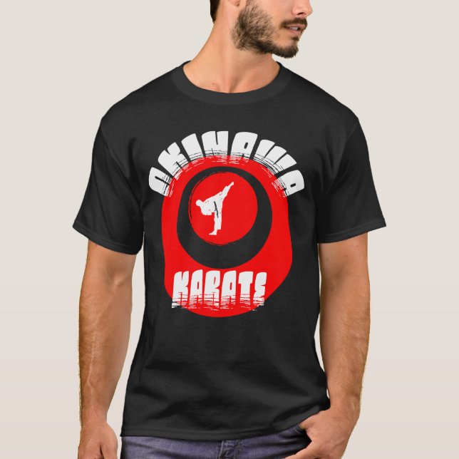 Original Okinawa Karate Design T-Shirt (Vorderseite)