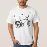 Original Old School Bike T-Shirt<br><div class="desc">Original altes Schulrad,  Vintages Fahrrad Wählen Sie die Hintergrundfarbe gewollt,  indem Sie es anpassen - Bearbeiten - Hintergrund.</div>